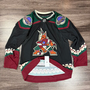 Arizona Coyotes Kachina Fanatics Premium Jersey Men's 46 Small Stiched Sewn NEW